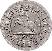 4 Pfennig - Anthony Ulrich obverse image