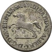 6 Pfennig - Ferdinand Albert II, Germany, 1735 obverse image