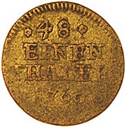 1⁄48 Thaler - Charles I, Germany, 1760-1761 reverse image