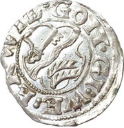 1 Groschen - Christian Ulrich, Germany, 1619 reverse image