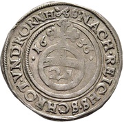 1⁄24 Thaler - August, Germany, 1636 reverse image