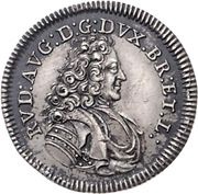 1 Guter Groschen - Anthony Ulrich Death obverse image