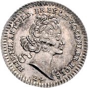 1⁄24 Thaler - Anthony Ulrich Death obverse image