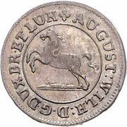 1 Groschen - August William 200th Anniversary - Reformation of the City of Brunswick obverse image