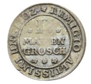 2 Mariengroschen - Rudolph August and Anthony Ulrich, Germany, 1686-1702 reverse image