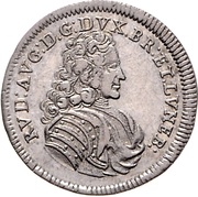 2 Mariengroschen - Anthony Ulrich Death obverse image