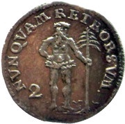 2 Mariengroschen - Charles I, Germany, 1735-1780 reverse image