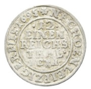 1⁄12 Thaler - Rudolph August and Anthony Ulrich, Germany, 1693-1695 reverse image