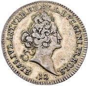 1⁄12 Thaler - Anthony Ulrich Death obverse image