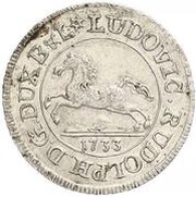 1⁄12 Thaler - Louis Rudolph obverse image