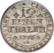 1⁄12 Thaler - Charles I, Germany, 1764-1780 reverse image