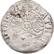 12 Kreuzer - Frederick Ulrich Kipper, Germany, 1619 reverse image