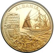 50 Lekë Durazzo; Essai reverse image