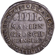 4 Mariengroschen - August William obverse image