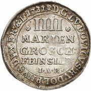 4 Mariengroschen - Louis Rudolph obverse image