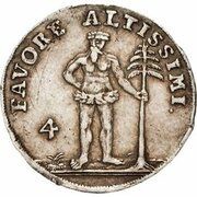 4 Mariengroschen - Ferdinand Albert II, Germany, 1735 reverse image