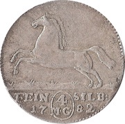 4 Mariengroschen - Charles William Ferdinand, Germany, 1781-1784 reverse image