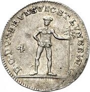 4 Mariengroschen - Charles William Ferdinand, Germany, 1781-1786 reverse image