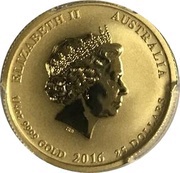 25 Dollars - Elizabeth II 4th Portrait - Victory in the Pacific - Gold Bullion Coin obverse image