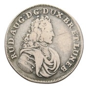 ⅛ Thaler - Anthony Ulrich Death obverse image