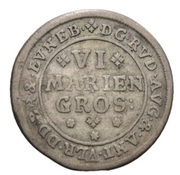6 Mariengroschen - Rudolph August and Anthony Ulrich obverse image