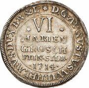 6 Mariengroschen - August William obverse image