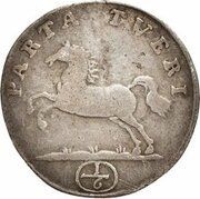 ⅙ Thaler - August William, Germany, 1715-1717 reverse image