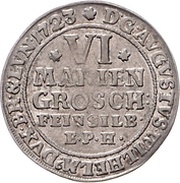 6 Mariengroschen - August William obverse image