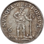 6 Mariengroschen - Charles I, Germany, 1735-1780 reverse image