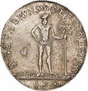 6 Mariengroschen - Charles William Ferdinand, Germany, 1785-1788 reverse image