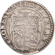 ¼ Thaler - Henry Julius, Germany, 1590-1597 reverse image