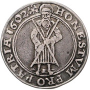 ¼ Thaler - Henry Julius ¼ Ausbeutetaler, Germany, 1601-1612 reverse image
