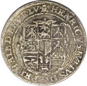 ¼ Thaler - Henry Julius Death obverse image