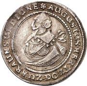 ¼ Thaler - August obverse image