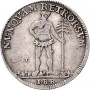 ¼ Thaler - Charles I, Germany, 1736-1750 reverse image