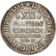 12 Mariengroschen - Anthony Ulrich obverse image