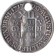 12 Mariengroschen - August William obverse image