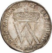 ⅓ Thaler - August William obverse image