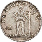 12 Mariengroschen - Louis Rudolph, Germany, 1731-1735 reverse image