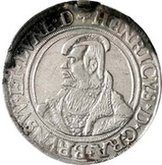 ½ Thaler - Henry the younger obverse image