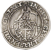 ½ Thaler - Henry the younger and Erich the younger, Germany, 1555 reverse image