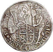 ½ Thaler - Henry the younger obverse image