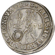 ½ Thaler - Julius ½ Lichttaler, Germany, 1570-1582 reverse image