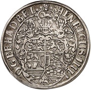 ½ Thaler - Henry Julius ½ Ausbeutetaler obverse image