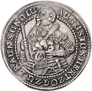 ½ Thaler - August Glockenhalbtaler obverse image