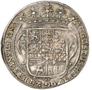 ½ Thaler - August obverse image