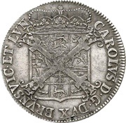 ½ Thaler - Charles I ½ Albertustaler obverse image