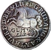 24 Mariengroschen - Rudolph August and Anthony Ulrich obverse image