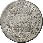 ⅔ Thaler - Rudolph August and Anthony Ulrich obverse image