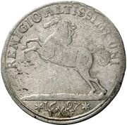 ⅔ Thaler - Rudolph August and Anthony Ulrich, Germany, 1697 reverse image
